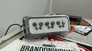 DeArmond Dynasonic Pickup Restoration [upl. by Hceicjow800]