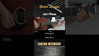 All I Want  Kodaline  EASY Chords and Strumming Pattern  Guitar Lessons for Beginners [upl. by Refotsirhc684]