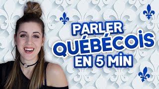 PARLER QUÉBÉCOIS EN 5 MINUTES  DENYZEE [upl. by Nlocnil119]