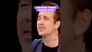 Colin Farrell criticized ungrateful actors [upl. by Eilesor31]