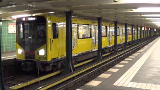 UBahn Berlin  BVG Baureihe Hk Xtra Large HD 1080p [upl. by Ardnikat23]