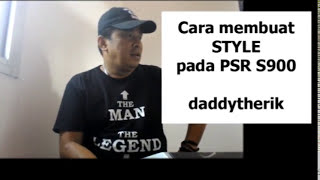 CARA MUDAH MEMBUAT STYLE di PSRS900 [upl. by Edecrem198]