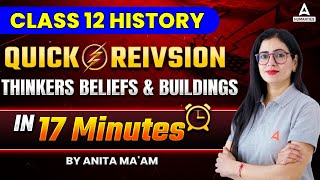 Thinkers Beliefs And Buildings Class 12 One Shot Quick Revision amp Mind Map  Class 12 History Ch 4 [upl. by Armilla132]