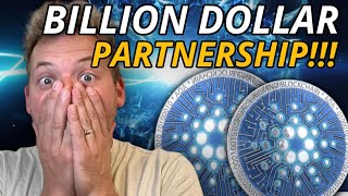 CARDANO ADA  BILLION DOLLAR PARTNERSHIP HUGE [upl. by Erlandson]