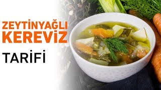 Zeytinyağlı Kereviz Tarifi  Kereviz Yemeği Nasıl Yapılır [upl. by Ahsimed232]