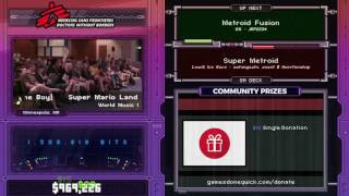 Metroid Fusion by JRP2234 in 13146  SGDQ2017  Part 123 [upl. by Savil739]