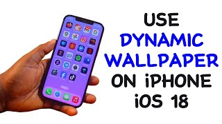 How to Get Dynamic Wallpaper on iPhone iOS 18 [upl. by Aekin]