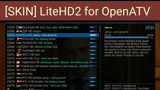 SKIN LiteHD2 for OpenATV [upl. by Jackie]