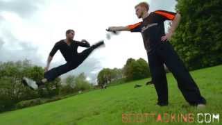 Scott Adkins Ginger Ninja Trickster Grass Sampler [upl. by Darraj]