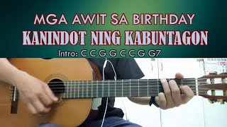 Mga Awit Sa Birthday  Mañanita  Guitar Chords [upl. by Reisinger]