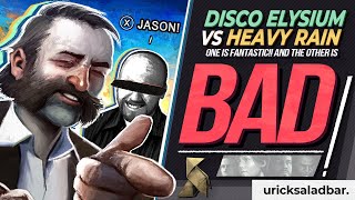 Heavy Rain vs Disco Elysium  Good amp Bad Cop Games [upl. by Dlnaod]