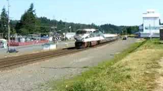 Amtrak Cascades Talgo Winlock Wa SB [upl. by Cassy475]