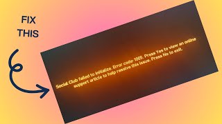 How to Fix “Error Code 1005” in Social Club [upl. by Nerrad221]