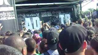 ADTR Warped Tour 2009 Intro San Antonio [upl. by Aciretal]