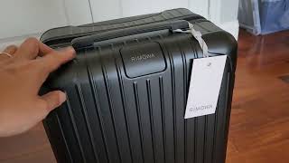 Rimowa Essential Cabin Best travel luggage carry on Review [upl. by Ajnotal]