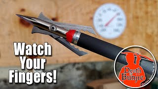 How to Install the RAGE TRYPAN CROSSBOW BROADHEAD [upl. by Arodal236]