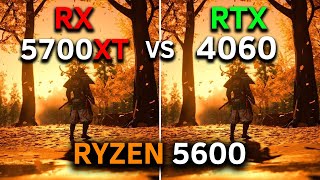 RTX 4060 8GB vs RX 5700 XT 8GB  RYZEN 5 5600  2024 [upl. by Willdon539]