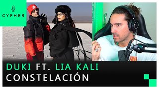 REACCIÓN a DUKI Lia Kali  Constelación Video Oficial [upl. by Miru]