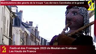 Festival des Fromages de Meulan 2023 Les HautsdeFrance [upl. by Elbart]