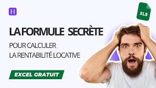 Immobilier  lExcel gratuit pour calculer sa rentabilité locative [upl. by Gault703]