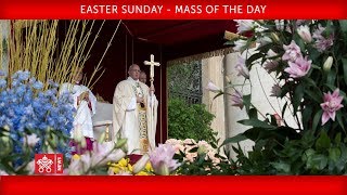 Pope Francis  Easter Sunday  Mass of the day 20180401 [upl. by Abott53]