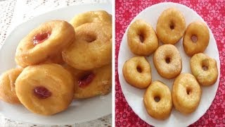 Mini Donutsdoughnuts Jam filled Nigerian Small Chops 4 [upl. by Eintruok]