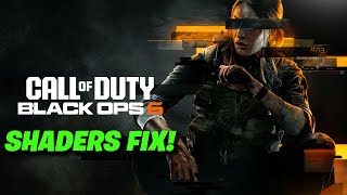 CALL OF DUTY BLACK OPS 6 HOW TO FIX SHADERS RESTART PRELOADING [upl. by Aivull271]