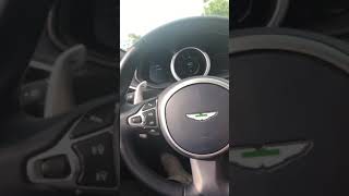 VelocityAP Straight Piped Twin Turbo V12 DB11 In Car [upl. by Bascio581]