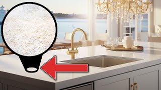 Epoxy Makes White Quartz Countertops Affordable [upl. by Oirelav334]