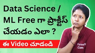 What is Kaggle  How to Practice Data Science  ML Projects  Telugu Video  Pashams [upl. by Rivard]