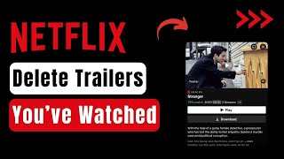 How To Delete Trailers Watched On Netflix [upl. by Cassandre]