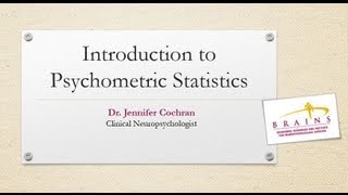 Introduction to Psychometric Statistics [upl. by Marteena]