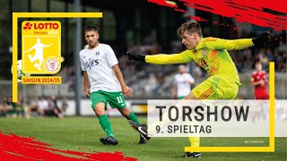 Torshow 9 Spieltag LOTTO Hessenliga 202425 [upl. by Sadick]