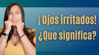 Ojo irritado😲 Este es su significado biodescodificación También te cuento sobre mi papá envivo [upl. by Grantland172]