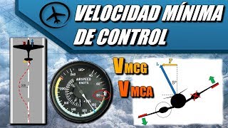 Velocidad Mínima de Control Vmc  Performance [upl. by Bohon]