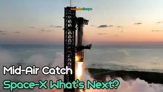 SpaceX Rocket Caught MidAir Whats Next [upl. by Knah]