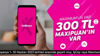 Maximumun Var 300 TL MaxiPuanın Var [upl. by Burhans391]