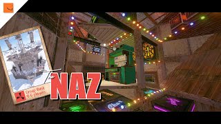 The NAZ • My BEST 2x1 Pixel Gap Open Core and HIDDEN TURRETS• RUST rust clanbase rustbasedesign [upl. by Yra]