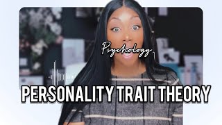 What are Personality Trait Theories  Psychology  EttienneMurphy [upl. by Dominik]