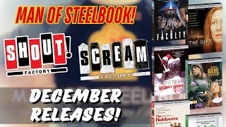 Shout Factory Wants 30 For a Damn Paperback  Shout December Releases  Man of STEELBOOK [upl. by Eelana]