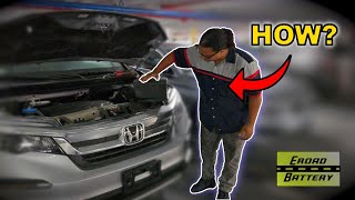 How to Replace Battery in Honda Pilot [upl. by Avle4]