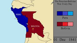 The PeruBolivian War Every Day [upl. by Carder]