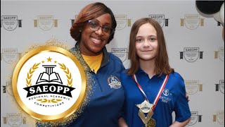 SAEOPP Regional Academic Competitions 2024 4K Highlight Video [upl. by Alaet959]