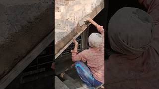 Plastering off jina construction plaster trending civil shorts vlog [upl. by Reuben]