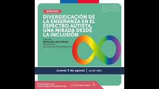 Diversificación de la enseñanza en el Espectro Autista una mirada desde la inclusión [upl. by Otreblanauj471]