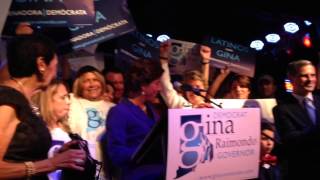 Gina Raimondo celebrates primary victory [upl. by Hanna]