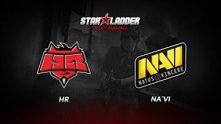 NaVi teamspeak vs HR StarLadder StarSeries X [upl. by Introc]