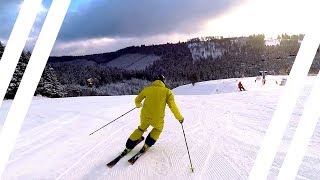 Skifahren im Sauerland POSTWIESE in Neuastenberg bei Winterberg im TEST [upl. by Bordiuk345]