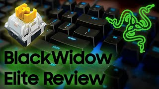 Razer Blackwidow Elite  A Mechanical Keyboard So Good I Bought 2 [upl. by Refinne]