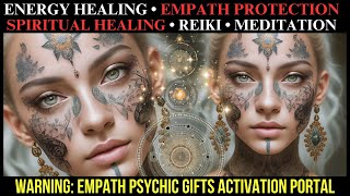 EMPATH ENERGY PROTECTION • AURA CLEANSING • SLEEP MEDITATION • REIKI [upl. by Jacquie]